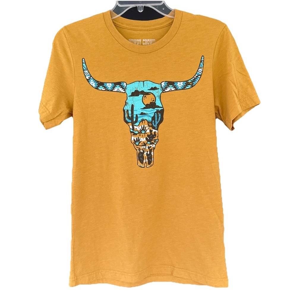 Rowdy Crowd Women's Sassy Skull Short Sleeve T-Shirt - Small